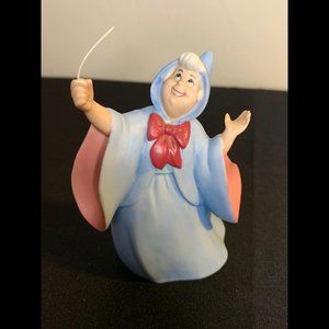 Disney Accents: Cinderella Fairy Godmother Porcelain Disney Figurine
